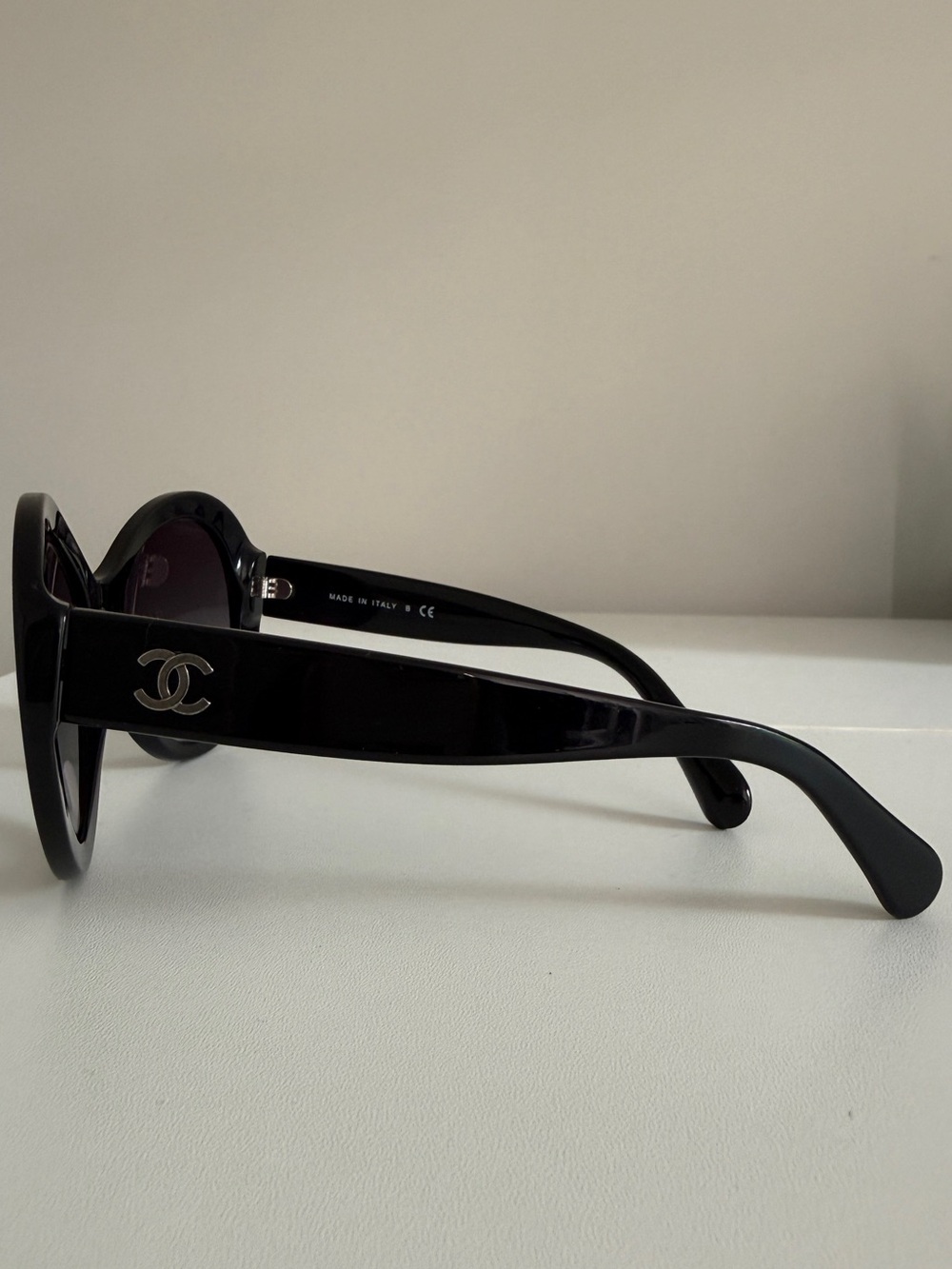 Chanel Oval CC Sunglasses 5372 Black
